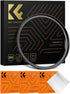 K&F Concept 49mm to 82mm Step-Up Lens Filter Adapter Ring, CNC Machined Brass for 49mm Lens