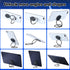3 Pieces Cellphone Ring Holder, Foldable Finger Kickstand 360° Rotation Adjustable Phone Holder for Desk, Magnetic Car