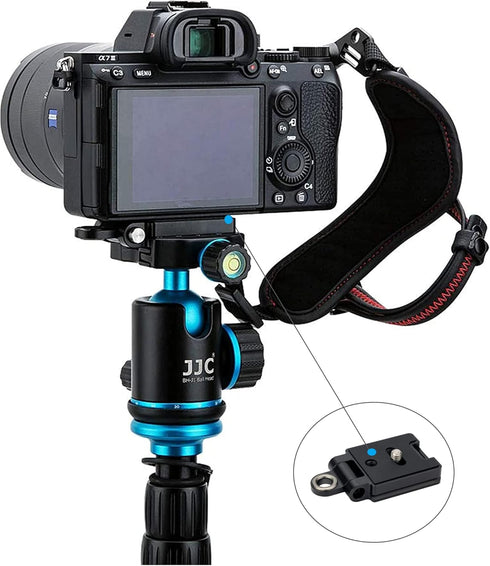 Kiorafoto 40MM Universal Arca Swiss Quick Release Plate with 1/4"-20 Screw for Tripod Ball Head