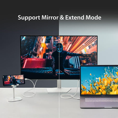 j5create USB-C to DisplayPort Cable, 4K@144Hz, 3.9ft, Type C to DP, Compatible with iPhone 15 Pro/Max, MacBook Pro/Air