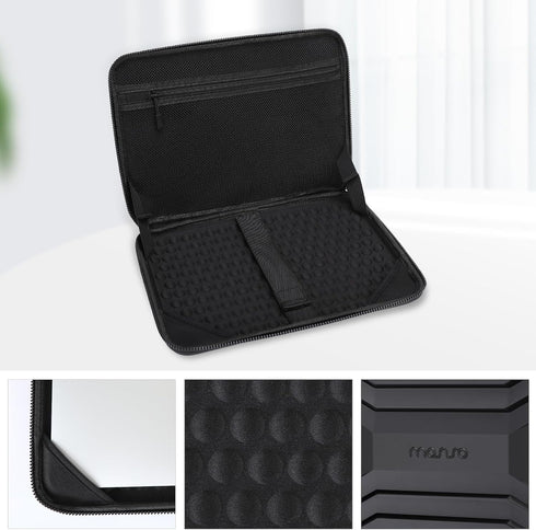 MOSISO 13-13.3 inch Laptop Sleeve with Handle, Waterproof Shockproof EVA Computer Bag for MacBook Air/Pro 13.3, Dell