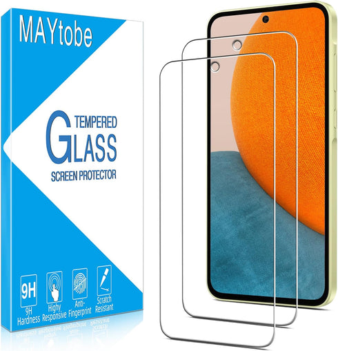 MAYtobe [2-Pack Screen Protector For Samsung Galaxy A35 5G Tempered Glass, 9H