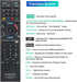 Universal Remote Replacement for Almost All Sony TV LCD LED 3D HDTV Smart Bravia TV