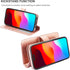 Bocasal 15 5G 6.1 inch Detachable Wallet Case for iPhone RFID Blocking Card Slots Holder Premium PU Leather Magnetic
