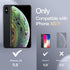 JETech Silicone Case for iPhone X, iPhone Xs - 5.8-Inch Shockproof Full-Body Protective Case with Microfiber Lining