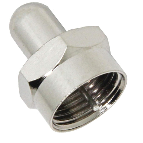 F Termination Cap, Coax Terminator, 20 Pack 75 Ohm for Coaxial Cable and TV Antenna