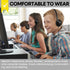 Gaosen 20 Pack Set Adult(GS857, Classroom Headphones Bulk for Kids School Student,Wholesale Durable Wired Earphones