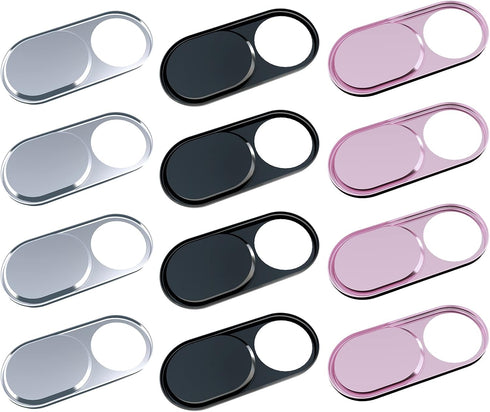HKDGYHON Webcam Cover, Camera Cover Slide, 0.027in Ultra-Thin Metal Camera Cover for Laptop,