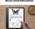 Stylus Pen Replacement for Kindle Scribe, 4096 Levels Pressure Sensitivity, Magnetic Absorption Function (Black)