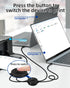 2 1 2 Printer(4.5M/14.7FT) RIIEYOCA in USB Printer Cable Splitter, USB A Male to USB B Male Printer Cable with Toggle