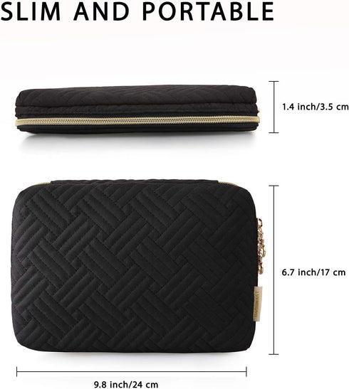 BAGSMART Tech Travel Organizer - Cord & Cable Case in Women's Black