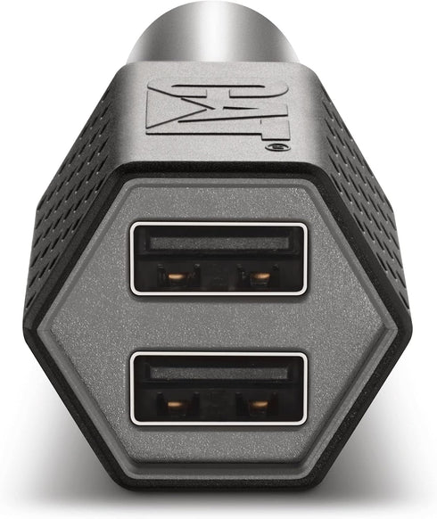 CAT Dual USB DC Vehicle Adapter (3.4 AMP), Multi USB Port Fast Car Charger for Charging Multiple Devices & Phones