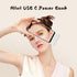 TCNOLL 17, 4800mah Pack 16/15 Mini USB C Power Bank for iPhone Compact Handy Portable Charger Backup Battery Compatible