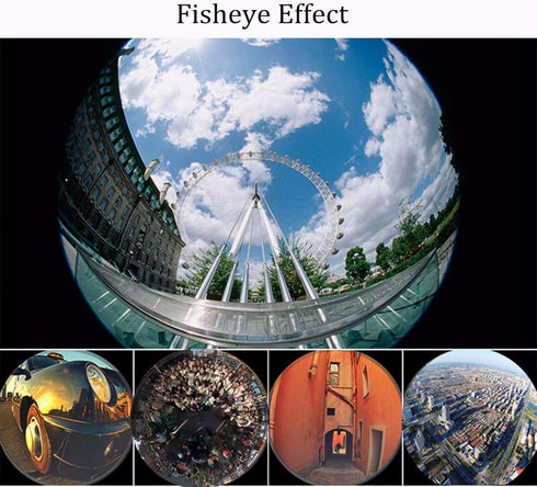 3 in 1 Cell Phone Camera Lens Kit, Wide Angle Macro Fisheye Lens Universal for Smart Phones