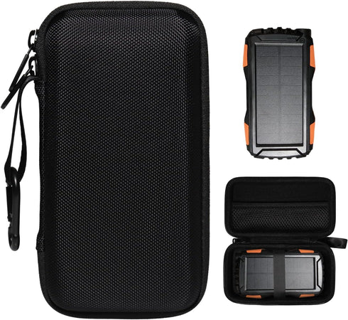 Alltravel Organizing Case for Solar Portable Charger, Compatible with Mregb, BLAVOR, QiSe, Annero, QIMYE