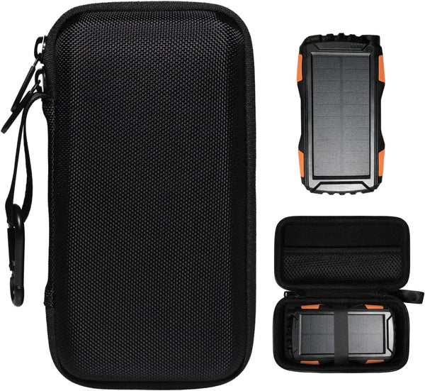 Alltravel Organizing Case for Solar Portable Charger, Compatible with Mregb, BLAVOR, QiSe, Annero, QIMYE