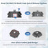 ULANZI F38 Multi-Hole Camera Quick Release Plate Kit with 1/4" to 3/8" Screw Thread for Tripod Mount Adapter