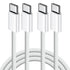 USB C to USB C Cable, 2Pack 6FT 60W Type C Charger Cable for iPhone 15/15 Pro/15 Pro Max, Samsung S23, MacBook