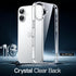 JETech 16 6.1-Inch, Case for iPhone Non-Yellowing Shockproof Phone Bumper Cover, Anti-Scratch Clear Back (Clear)