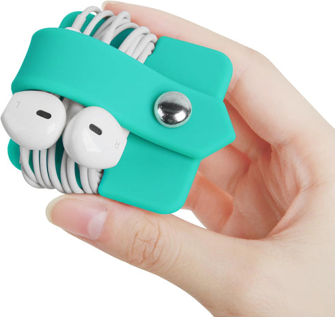 Headset Set 3 Cord Organizer Earbuds Holder Earphone Wrap Earphones Organizer Headphone Earphone Wrap Winder Cord