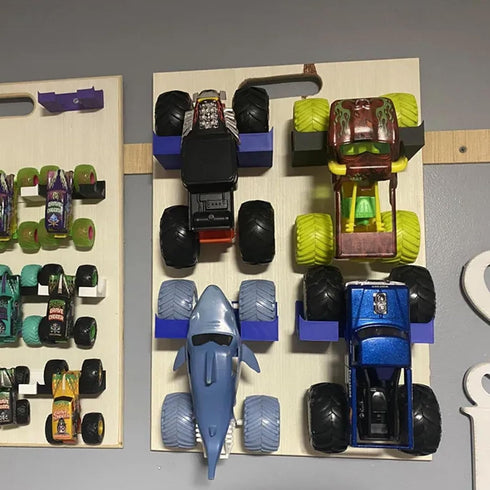 1:24 1:24 Wall Mount Display for Scale Monster Jam,Accessories for Escalado para Monster Trucks Black