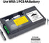 awokee Cassette Cassette 8mm Hi8) VHS-C Adapter Compatible with VHS-C SVHS Camcorders JVC RCA Panasonic Motorized VHS