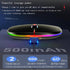 2 Pack Wireless Bluetooth Mouse, LED Dual Mode Rechargeable Silent Slim Laptop Mouse, Portable for Laptop/Desktop