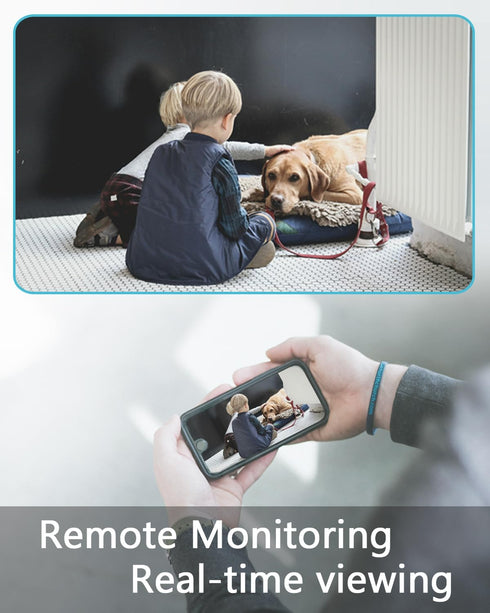 WiFi Mini Camera, Hidden Spy Camera with Free Cloud Storage & 32G SD Card, 4K HD, AI Motion Detection
