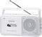 Gelielim Portable AM/FM Radio Stereo Cassette Player Boombox with Big Speaker and Earphone Jack, Battery Operated