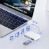 ROKO 17 16 15/iPad/Mac/Laptop3 1 SD Card Reader,Micro SD Card Reader for iPhone in sd Card Reader with Dual Slots & USB