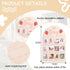 1st 1 12 WAOUH Berry First Year Photo Wood Board - Strawberry Birthday Decorations,Strawberry to Months Photo