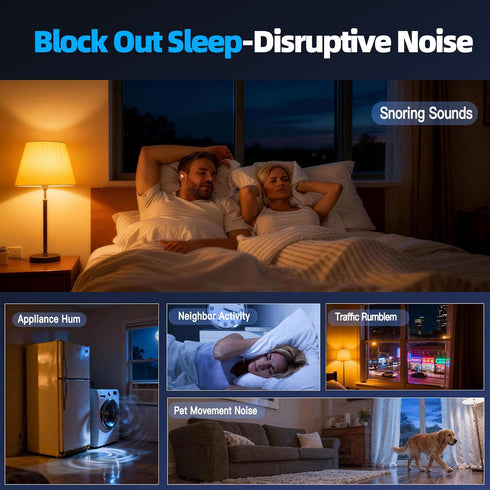 ZOVIMAX 5.4 48H Sleep Earbuds Bluetooth in Ear Buds for Sleeping, Mini Sleep Headphones for Side Sleepers with Dual