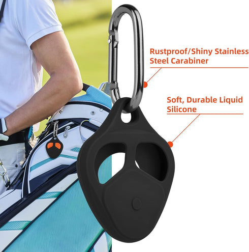 Xxerciz Silicone Case for Bushnell Wingman View Golf GPS Speaker Remote, Lightweight Anti-Scratch Shockproof Case