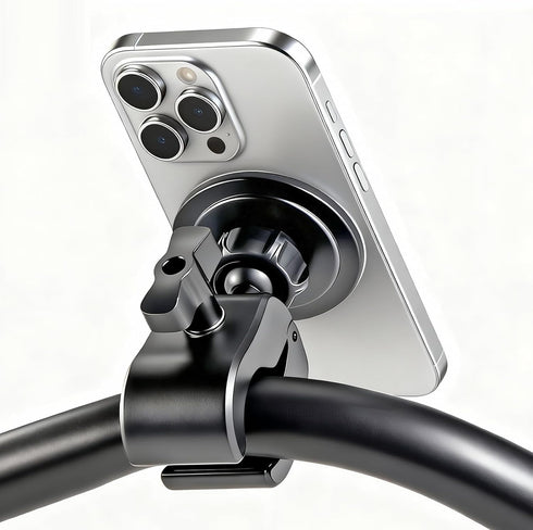 STEARBOR Magnetic Phone Holder Clamp Mount Strong Magnet Mount for Gym, Microphone Stand,