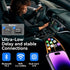 Wireless CarPlay Adapter, Converts Wired to Wireless CarPlay Dongle, Plug & Play Stable Connection for Cars from 2017 &