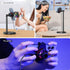 ULANZI SK-06 Cell Phone Stand with Cooler, Desktop Live Streaming Solution with Phone Cooling Fan, Adjustable Height
