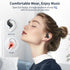 True Open Ear Headphones, Bluetooth 5.3 Sports Headphones with Smart Digital Display, 36H Playtime