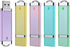 Aiibe 2GB 2G USB Flash Drive 5 Pack USB 2.0 Memory Stick Thumb