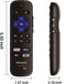 ULTRA PARTS Replacement Remote Control Compatible with All Philips Roku TV Smart TVsOnly Works with Philips Roku TV