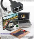 MVBOONE 1 2 RJ45 Ethernet Splitter to Network Cable Adapter, Note Only Connect one Network at a Time, Compatible