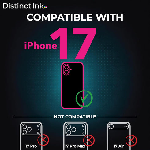DistinctInk 17 Tough Case for iPhone - Compatible with MagSafe - Tropical Banana Leaves
