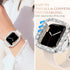 Goton 4-Pack Bling Bumper for Apple Watch Series 3 2 1, 38mm Case, Women Glitter Diamond Protector Cover