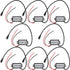 Weewooday 2 Pieces 12V to 5V Converter - DC-DC Buck Module Micro USB Power Adapter