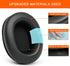 Earpads Replacement for Audio Technica M50X, GVOEARS Ear Cushions for HyperX Cloud/Alpha, ATH M50X M40X Turtle Beach