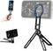 FANAUE Magnetic Phone Tripod Holder, Foldable Cell Phone Stand for iPhone Compatible with