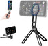 FANAUE Magnetic Phone Tripod Holder, Foldable Cell Phone Stand for iPhone Compatible with