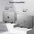 UGREEN 17.3 Inch Vertical Laptop Stand Holder for Desk Compatible with MacBook Pro, MacBook Air Stand Vertical Aluminum