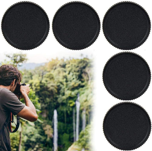 5Pcs Portable Rear Lens Cover for Leica L39 M39 and 39mm Screw Mount Camera Lenses