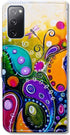 Case for Galaxy S20 FE 5G, Colorful Dragonfly Leather Flip Case Wallet Cover with Card Slot Holder Kickstand