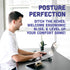 Steepy Portable Laptop Stand for Desk - Adjustable Height, Ergonomic Computer Stand for Cooling & Comfort